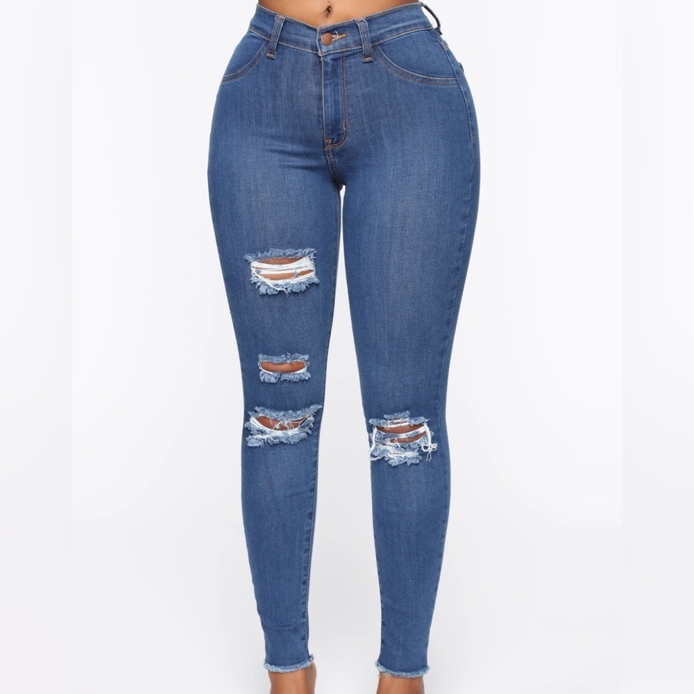 Fashion Nova - Always Leaving Jeans